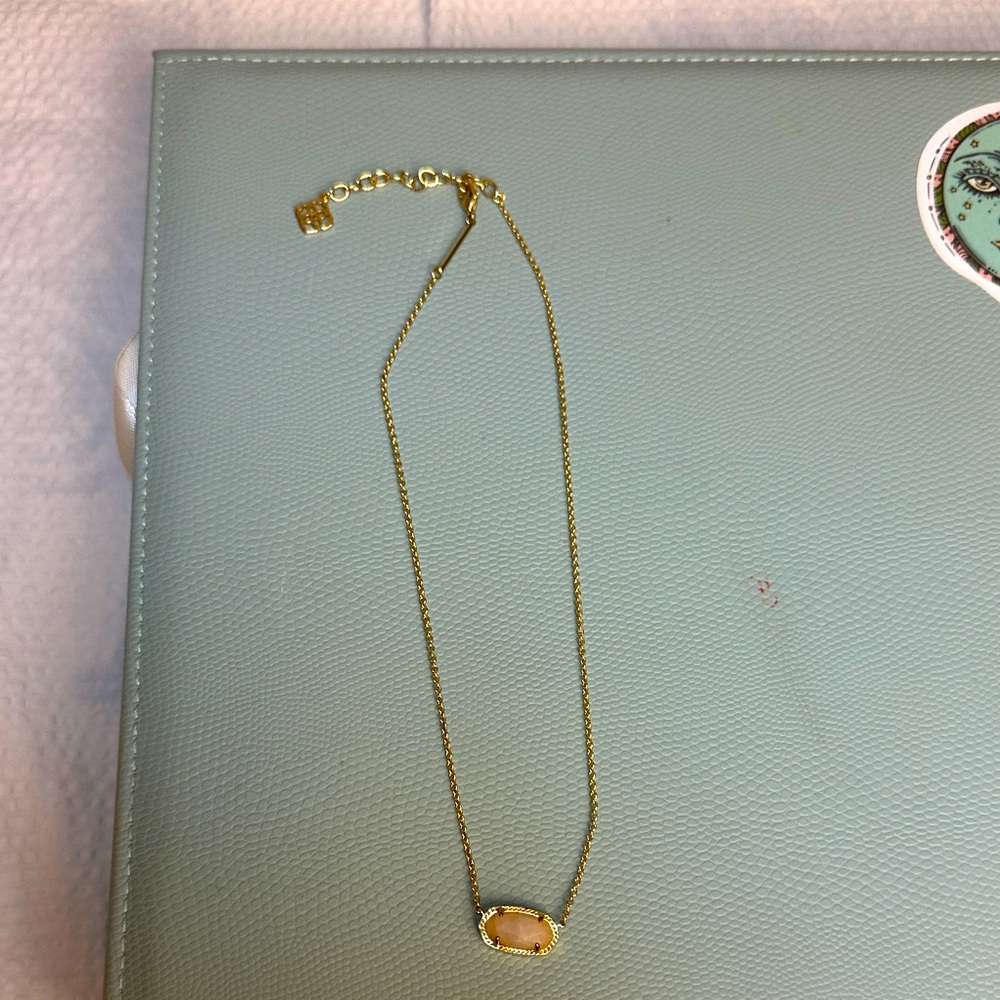 Kendra Scott light pink necklace 16"